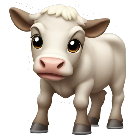 Muscular calf emoji