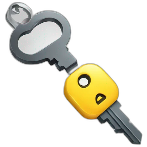 cyber key emoji