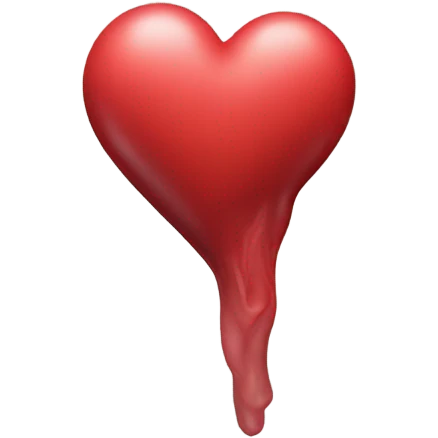 BLUNT WITH FLOTING HEART emoji