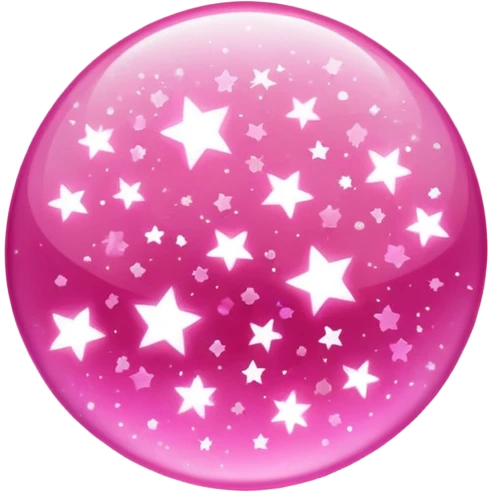 Pink sparkles emoji