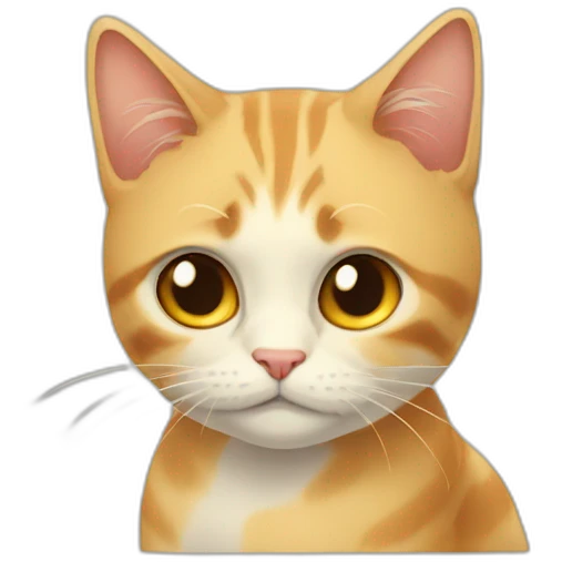 Traurige Katzen emoji