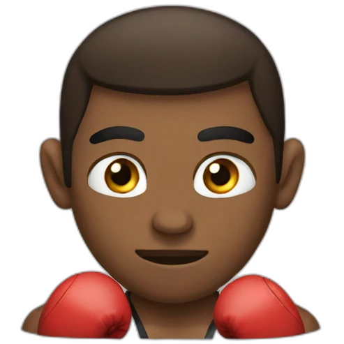 boxer loser emoji