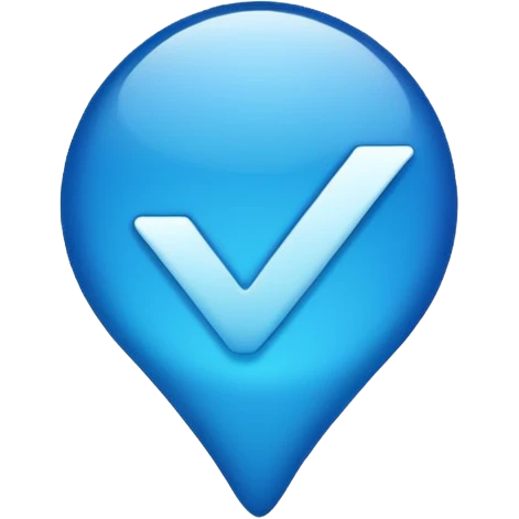 Blue tick,veta verified emoji