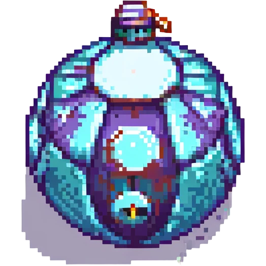 A witch's ball emoji