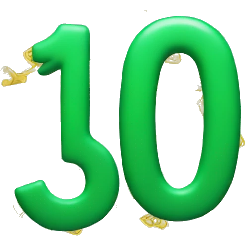 the number 100 with dollar sign in the front emoji