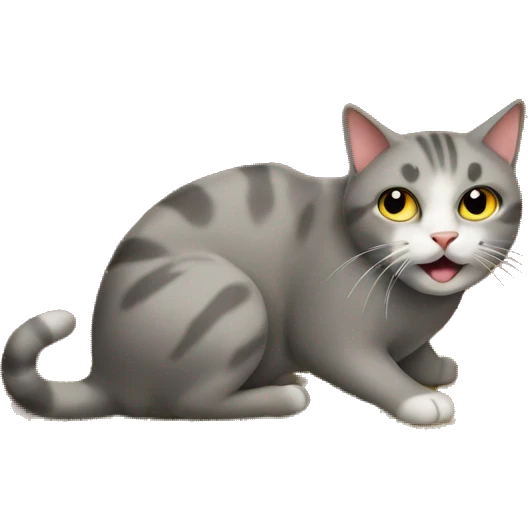 cat eating carpet  emoji