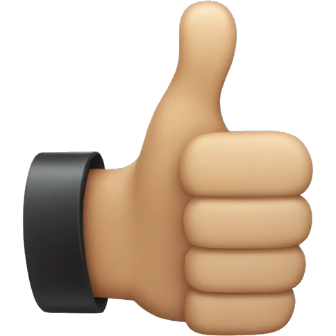 thumbs up emoji