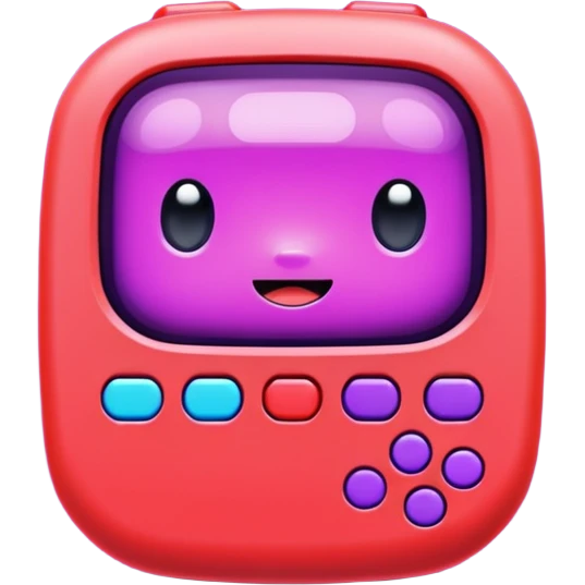 Tamagotchi from the Turning Red movie emoji