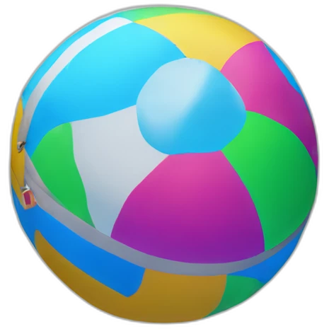 inflatable beach ball emoji