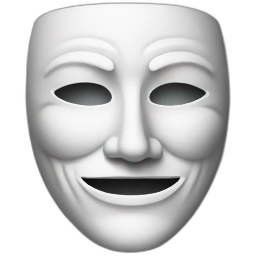 Anonymous mask emoji