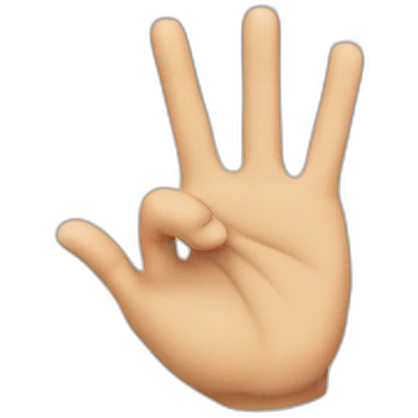Moabit hand sign emoji
