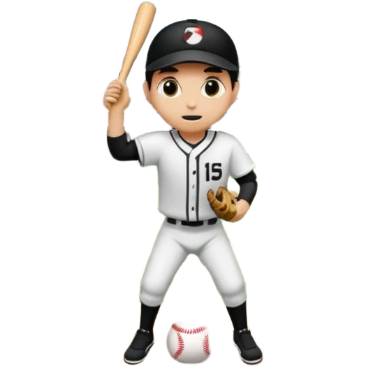la liga de baseball es de alto nivel 
 emoji