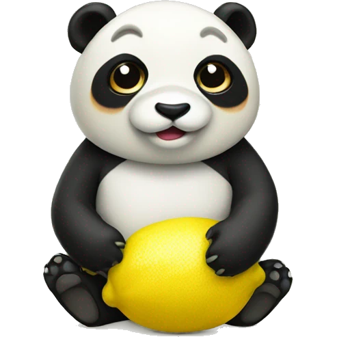 Lemon panda  emoji