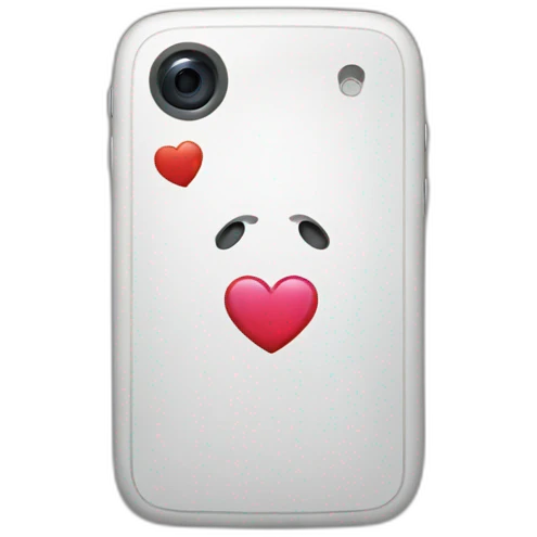 I love my phone emoji