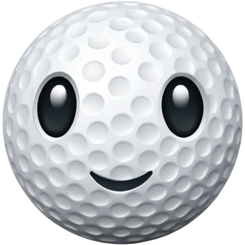 Golf ball emoji