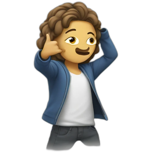 Signe Dab emoji