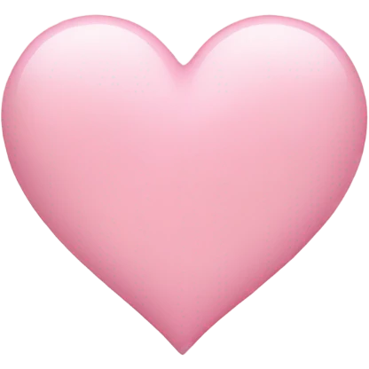 Baby pink heart  emoji