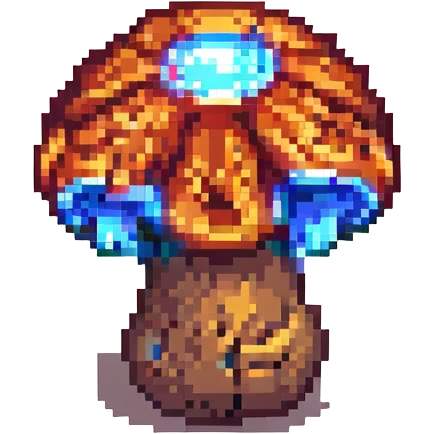glowing mushroom emoji