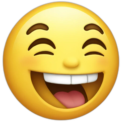 Belladona laughing emoji