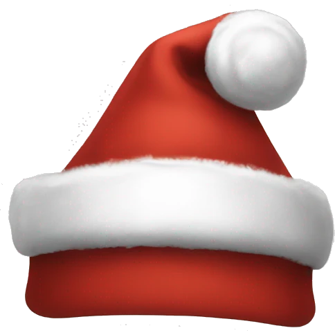 Santa clause hat emoji
