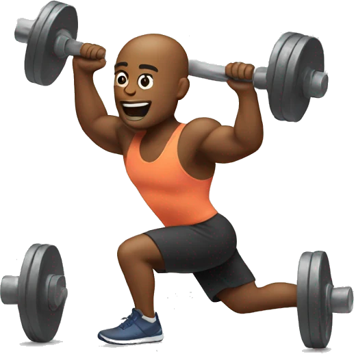 Emoji working out  emoji