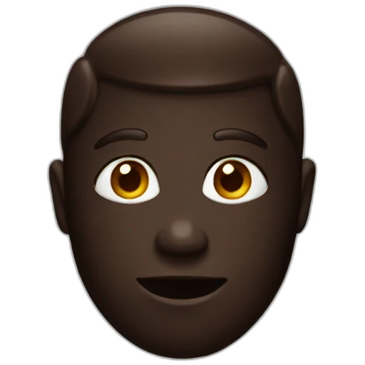 dark chocolate emoji