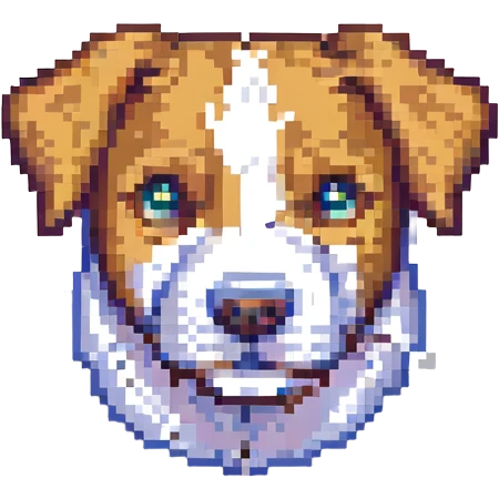 playful dog emoji