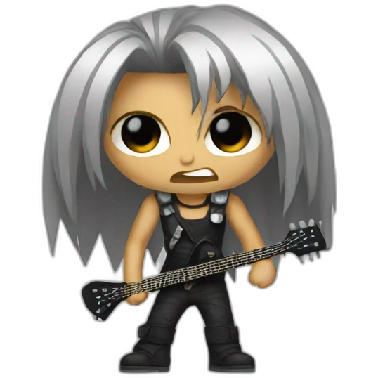 Heavy metal underground emoji