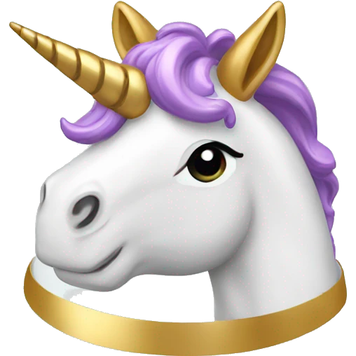 unicorn bell emoji