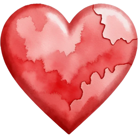 minimalist watercolor heart icon, monochromatic silver washes, soft bleeding edges, on textured white paper, serene and emotional, perfect for app icon, transparent background, flat lay --style raw --stylize 150 emoji