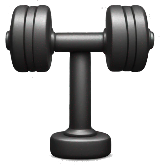 dumbbell  emoji