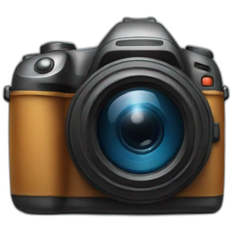 huge camera emoji
