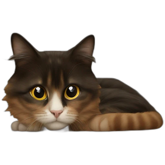 cat on realistic tile emoji