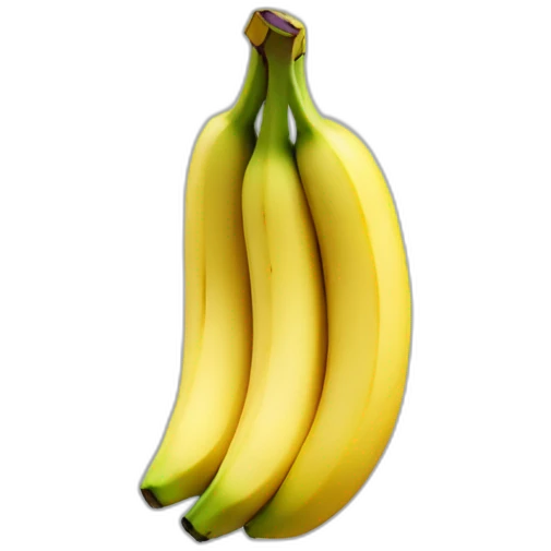 Banane dressée emoji