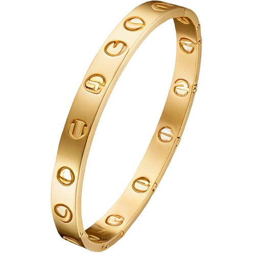 cartier love bracelet gold emoji