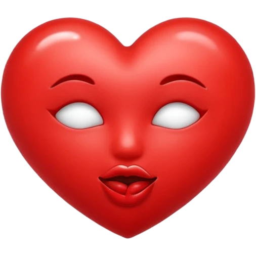 red kiss emojo emoji