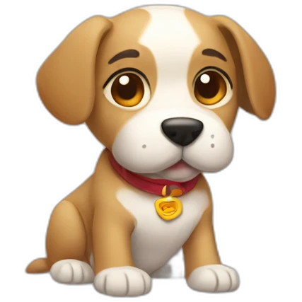 perrito-conducir-coche-niño emoji