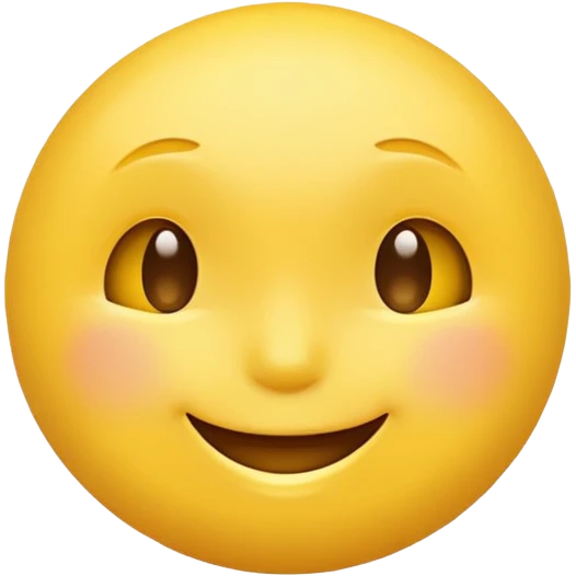 Emoji, yellow round winking face emoji