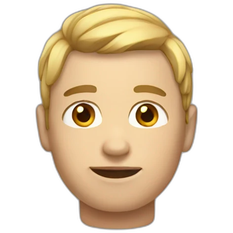 Male anatomy emoji