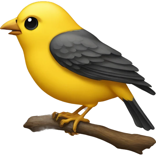 Yellow Bird  emoji