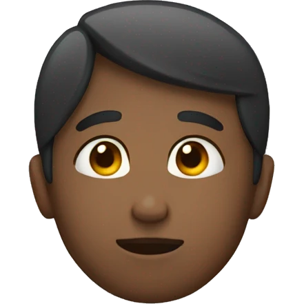 gently touching face emoji