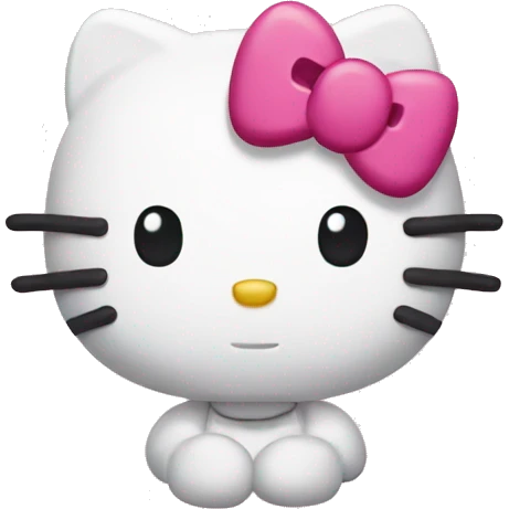Hello kitty emoji