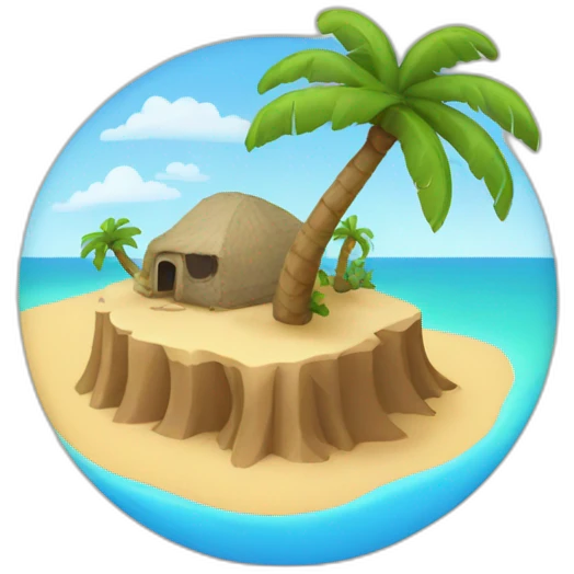 Desert Island emoji
