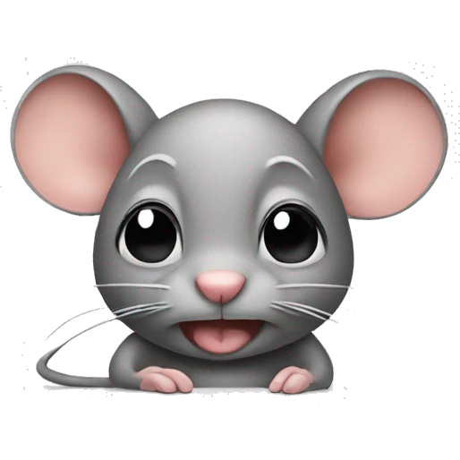 drunk mouse emoji