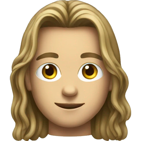 long hair boy dj  emoji