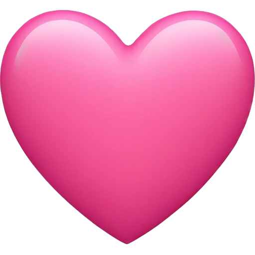 pink heart emoji