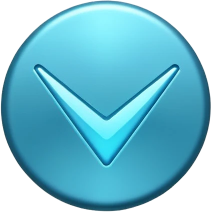 A blue tick used in instagram emoji