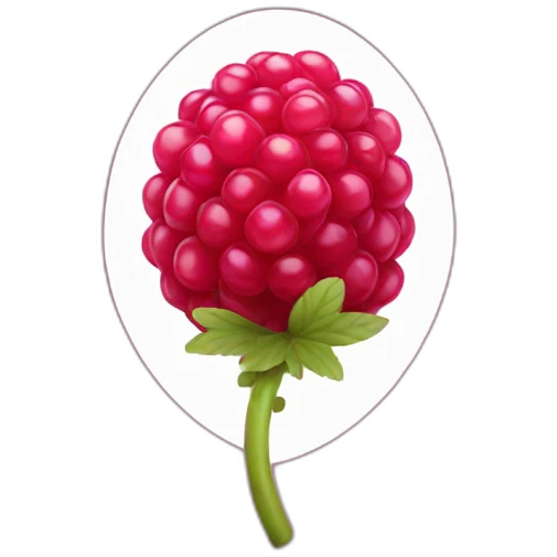 Raspberry emoji