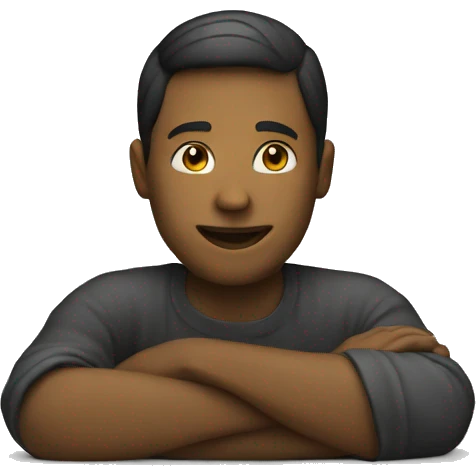 person sitting on  emoji