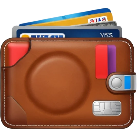 wallet credit card emoji